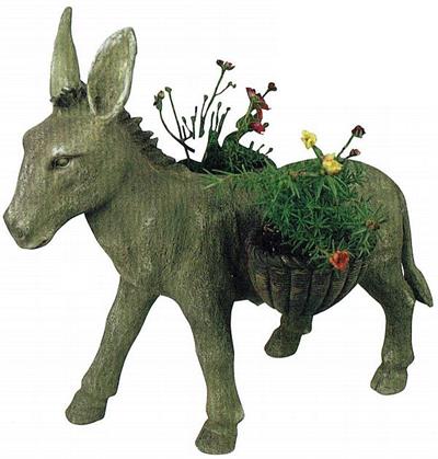 Garden Donkey Planter